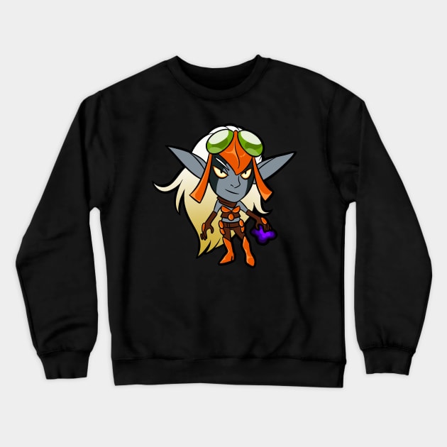 Lil Maia Crewneck Sweatshirt by utzsar